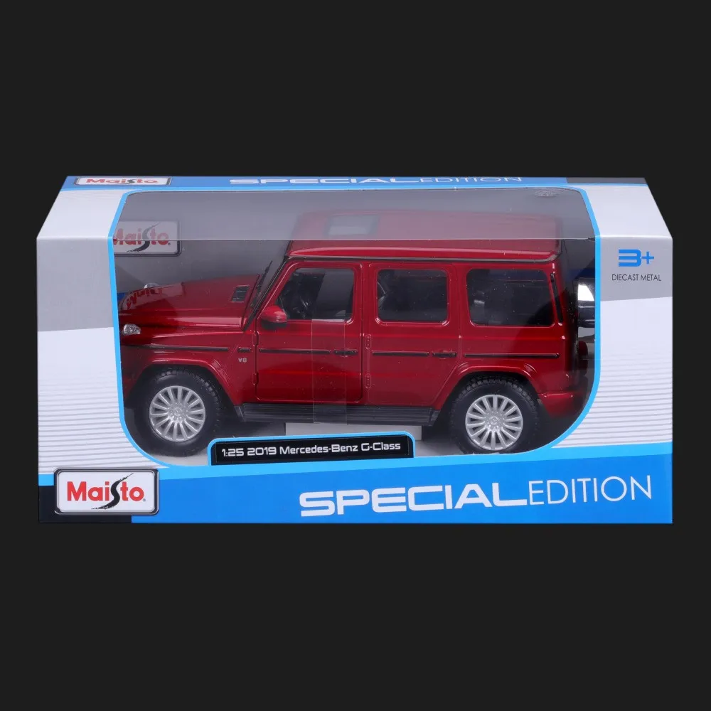 Автомодель Maisto 2019 Mercedez Benz G-Class AMG SUV, 1:24 (31531 red)