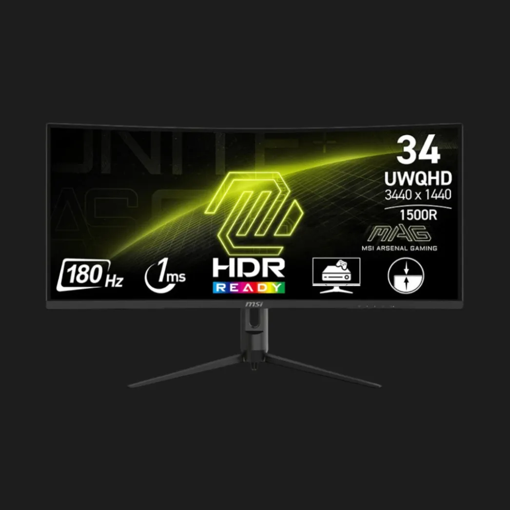 Игровой монитор MSI 34" VA 180Hz MAG 342CQR E2