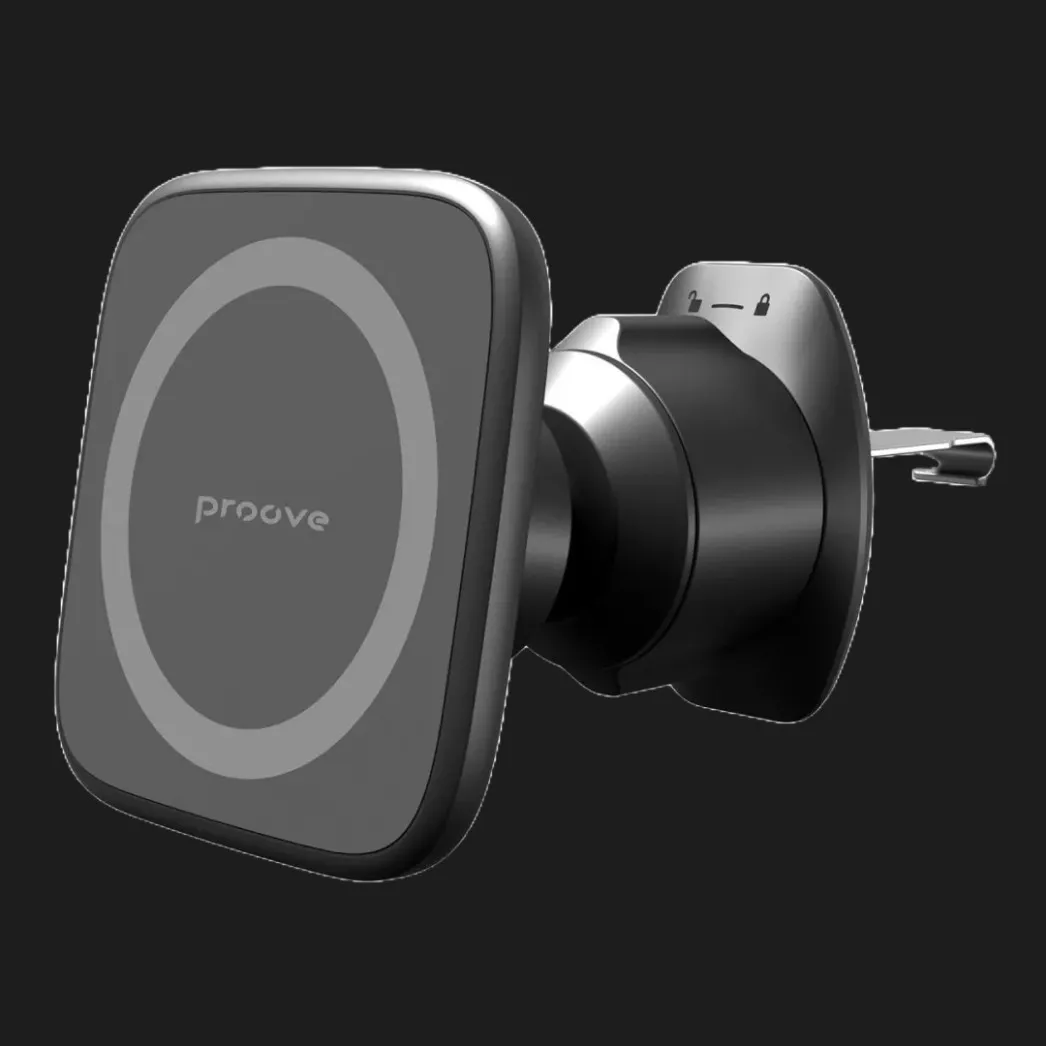 Автомобильный держатель Proove Block Magnetic Air Outlet Car Mount Magnetic Ring