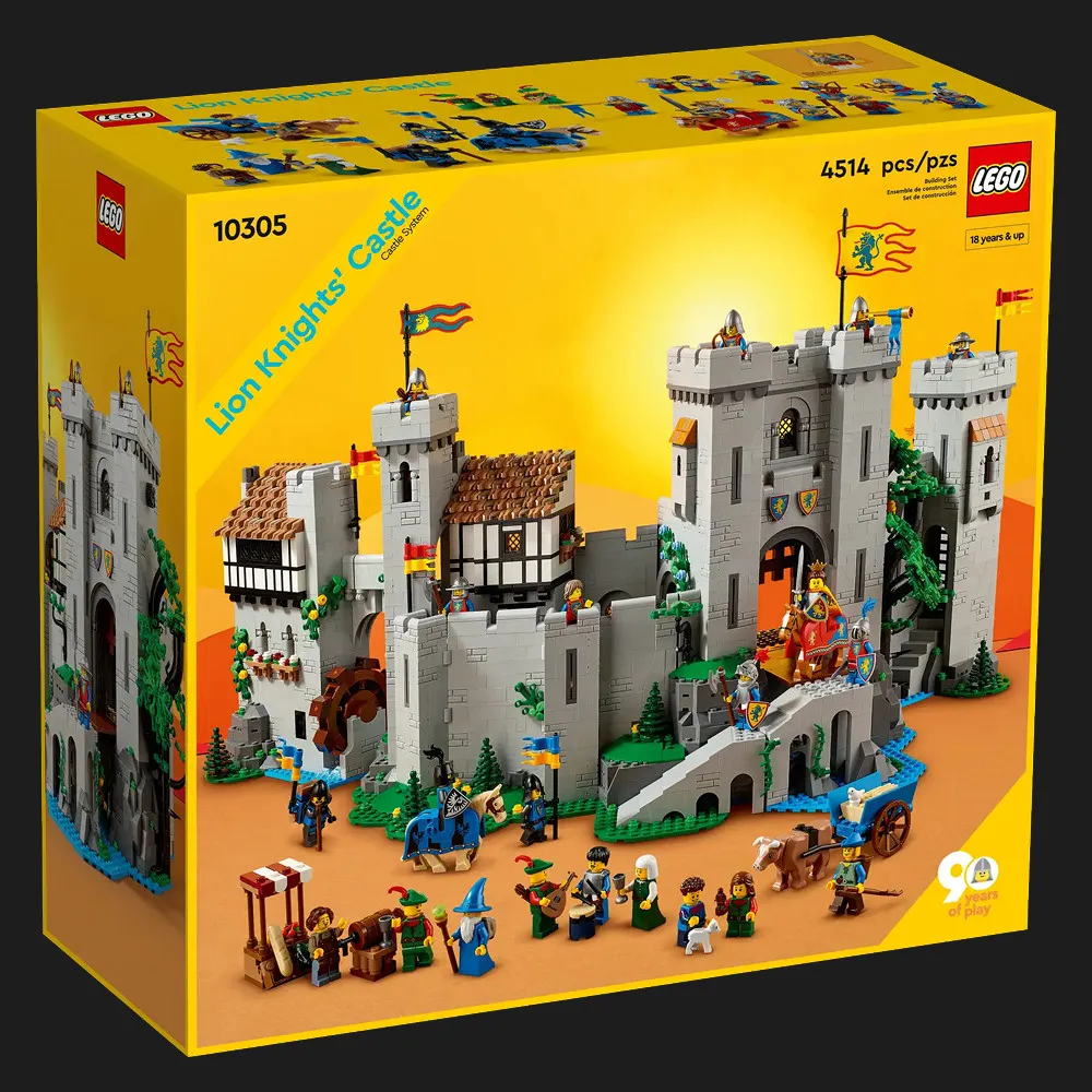 Конструктор LEGO Icons Замок рыцарей Льва