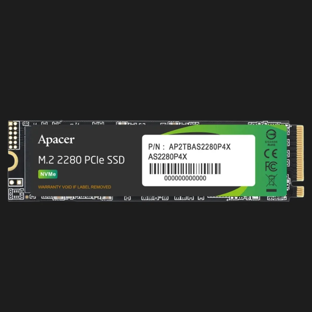Накопитель SSD Apacer AS2280P4X NVMe PCIe 3.0