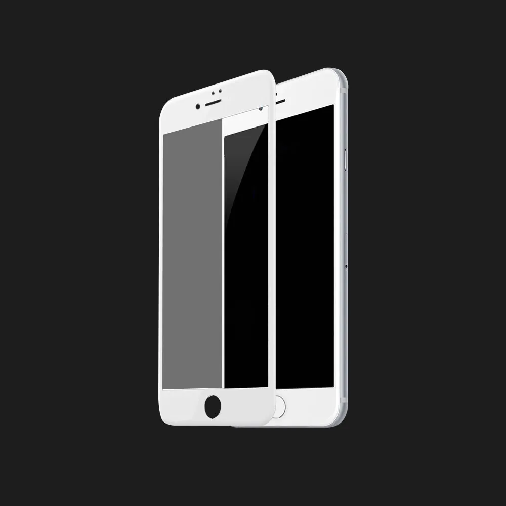 Защитное стекло 3D для iPhone 7 Plus / 8 Plus, White
