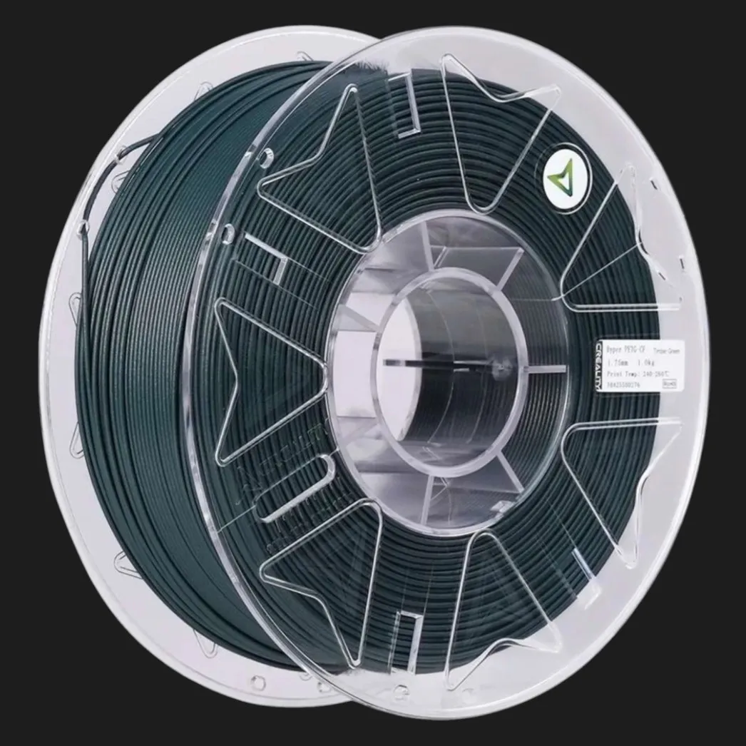 Пластик (Filament) CREALITY Hyper PETG-CF 1кг 1.75мм Античный лесной зеленый
