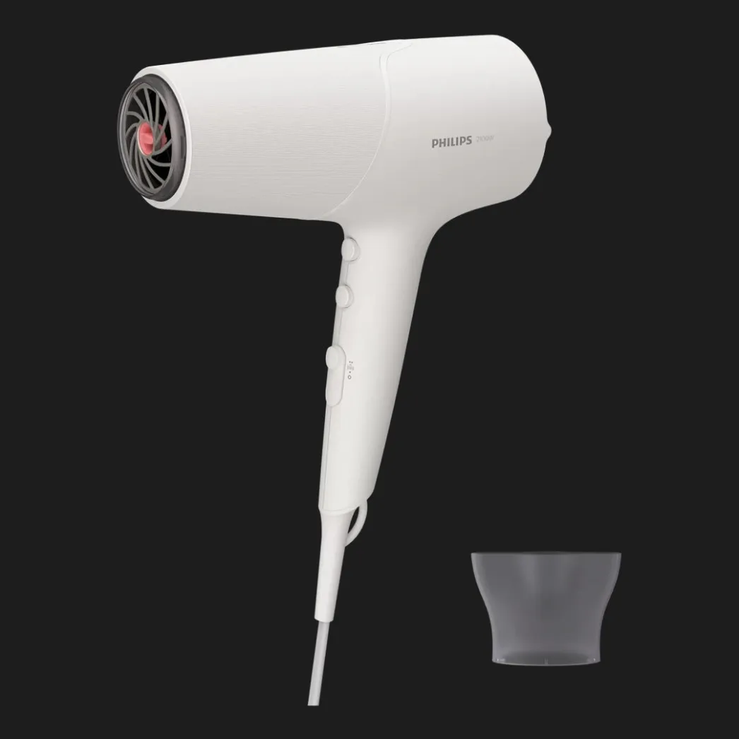 Фен Philips Series 5000, White/Metallic