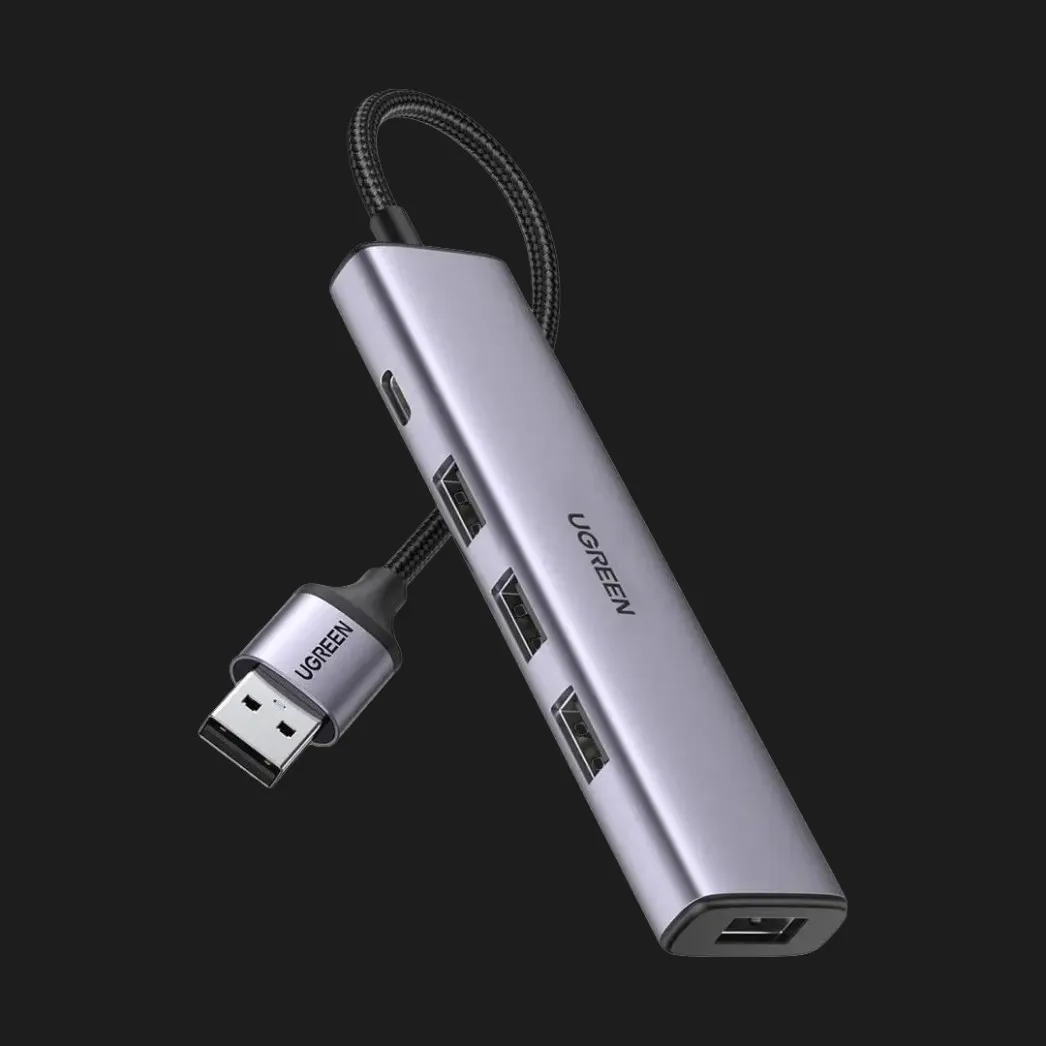 USB-хаб UGREEN CM473 USB 3.0 to 4*USB 3.0 Hub