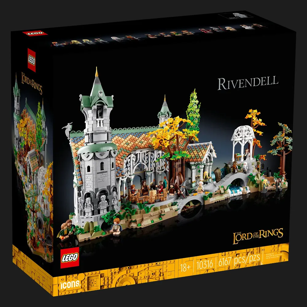 Конструктор LEGO Icons Властелин колец: Ривенделл