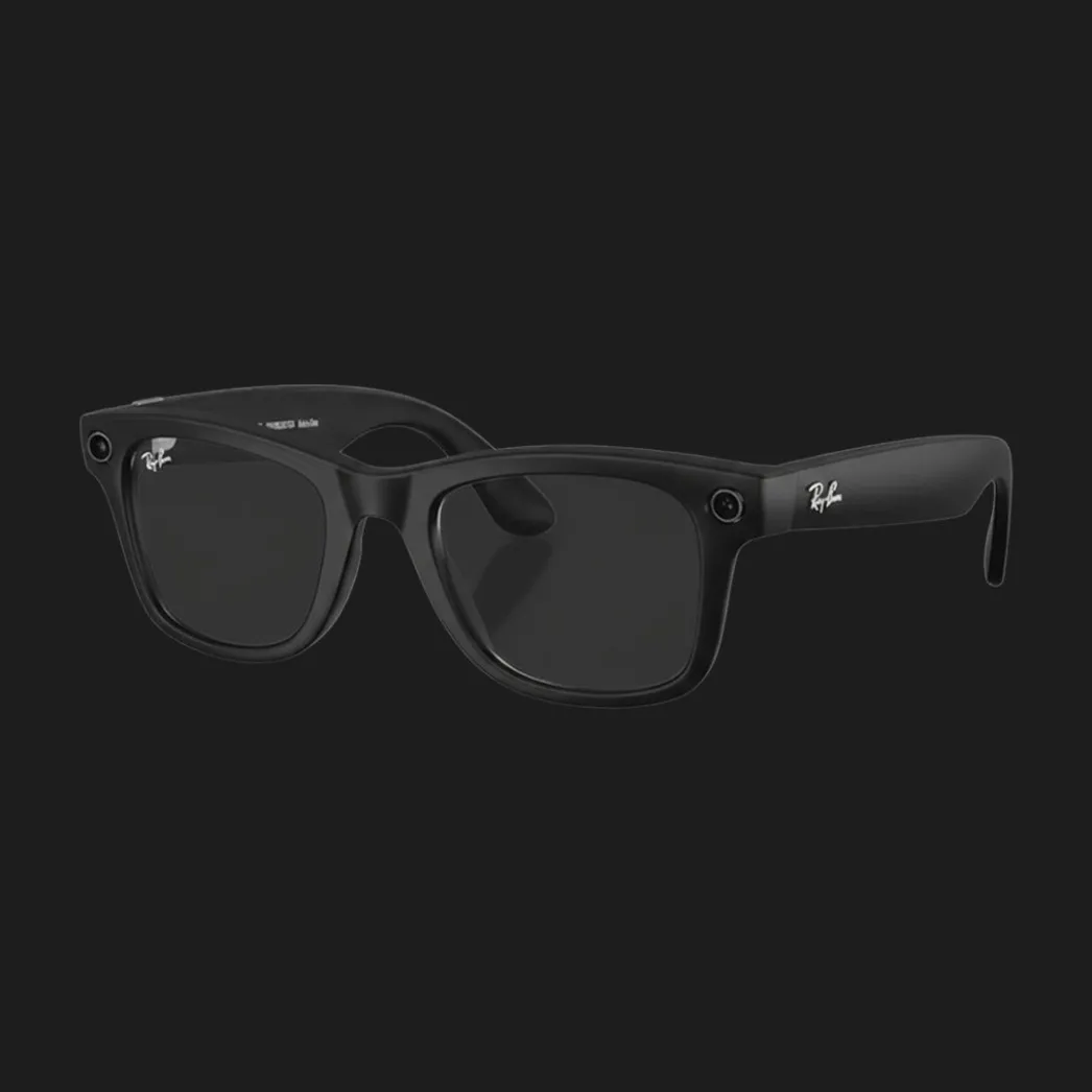 Смарт-очки Ray-Ban Meta Wayfarer (Gen 2) (Matte Black/Clear) (RW4012 601SSB 50-22) (M)