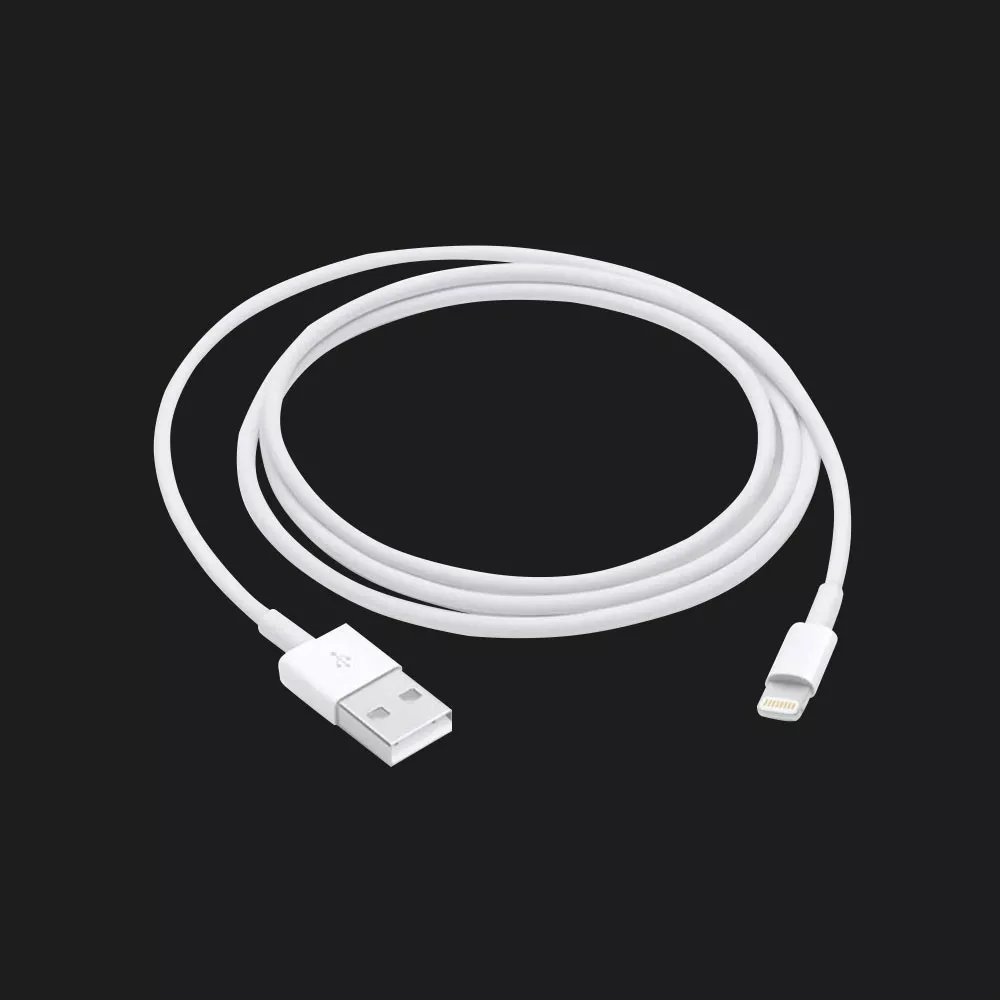 Оригинальный Apple Lightning to USB кабель 1m (MD818 / MQUE2)