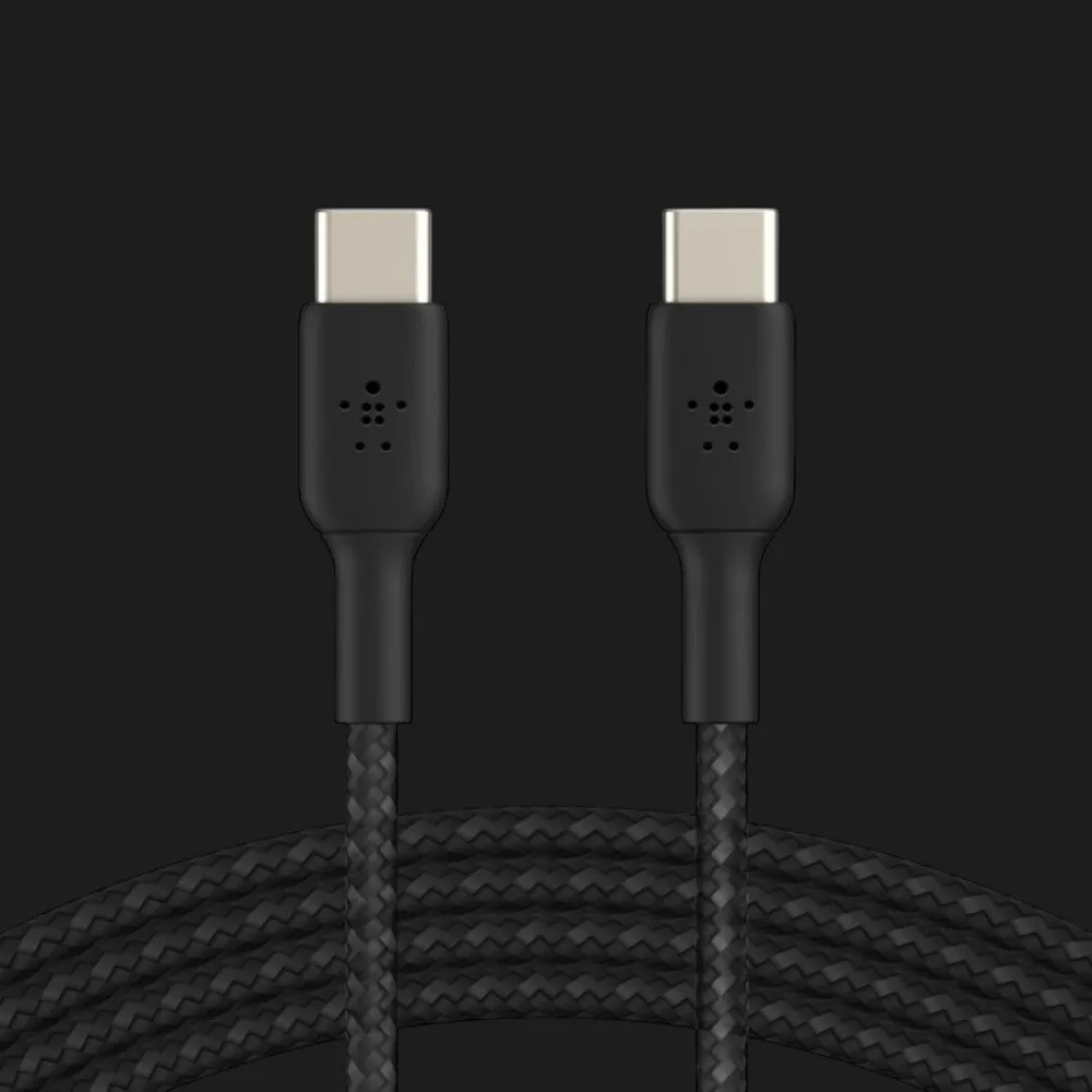 Кабель Belkin Braided USB-C 60W 1m