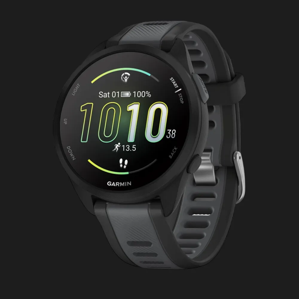 Garmin Forerunner 165, Black/Slate Gray