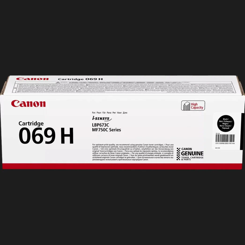 Картридж Canon 069H LBP673C/MF750C 7600ст