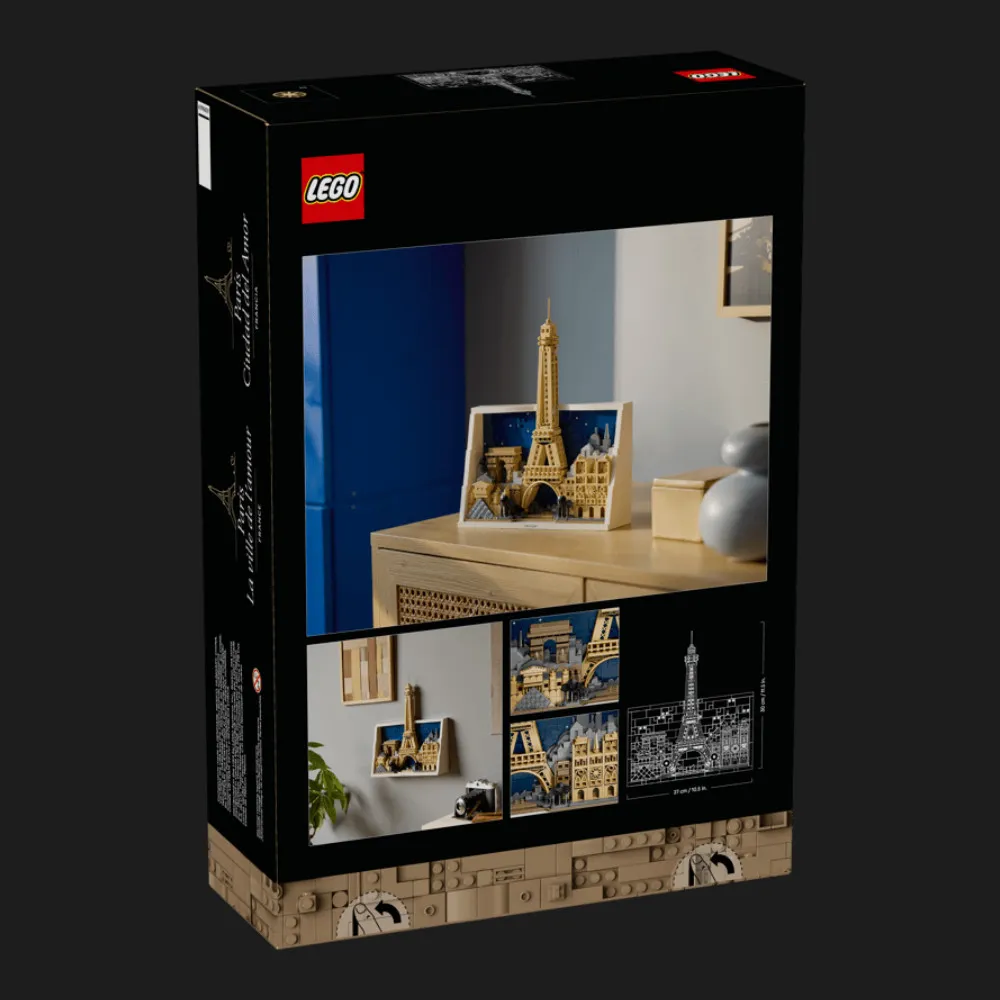 Конструктор LEGO Architecture Париж — город любви