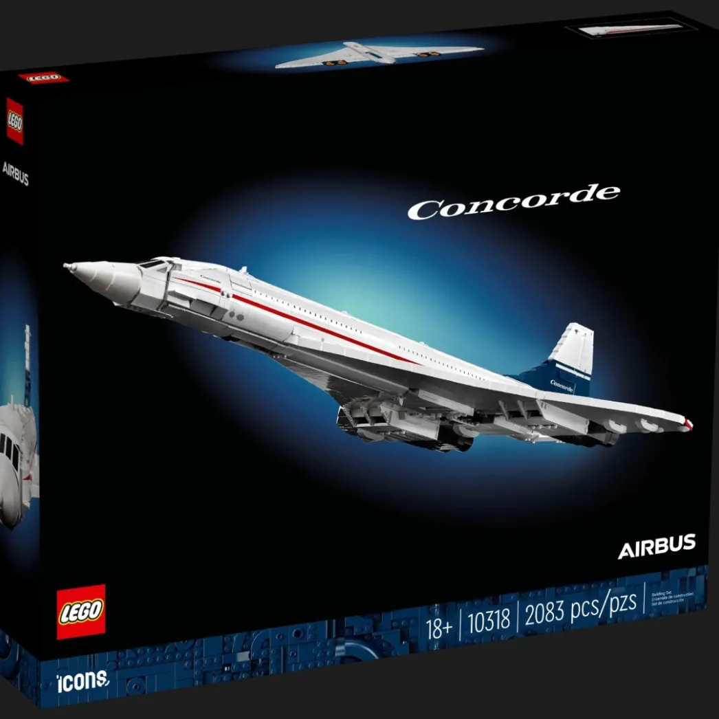 Конструктор LEGO Icons Конкорд