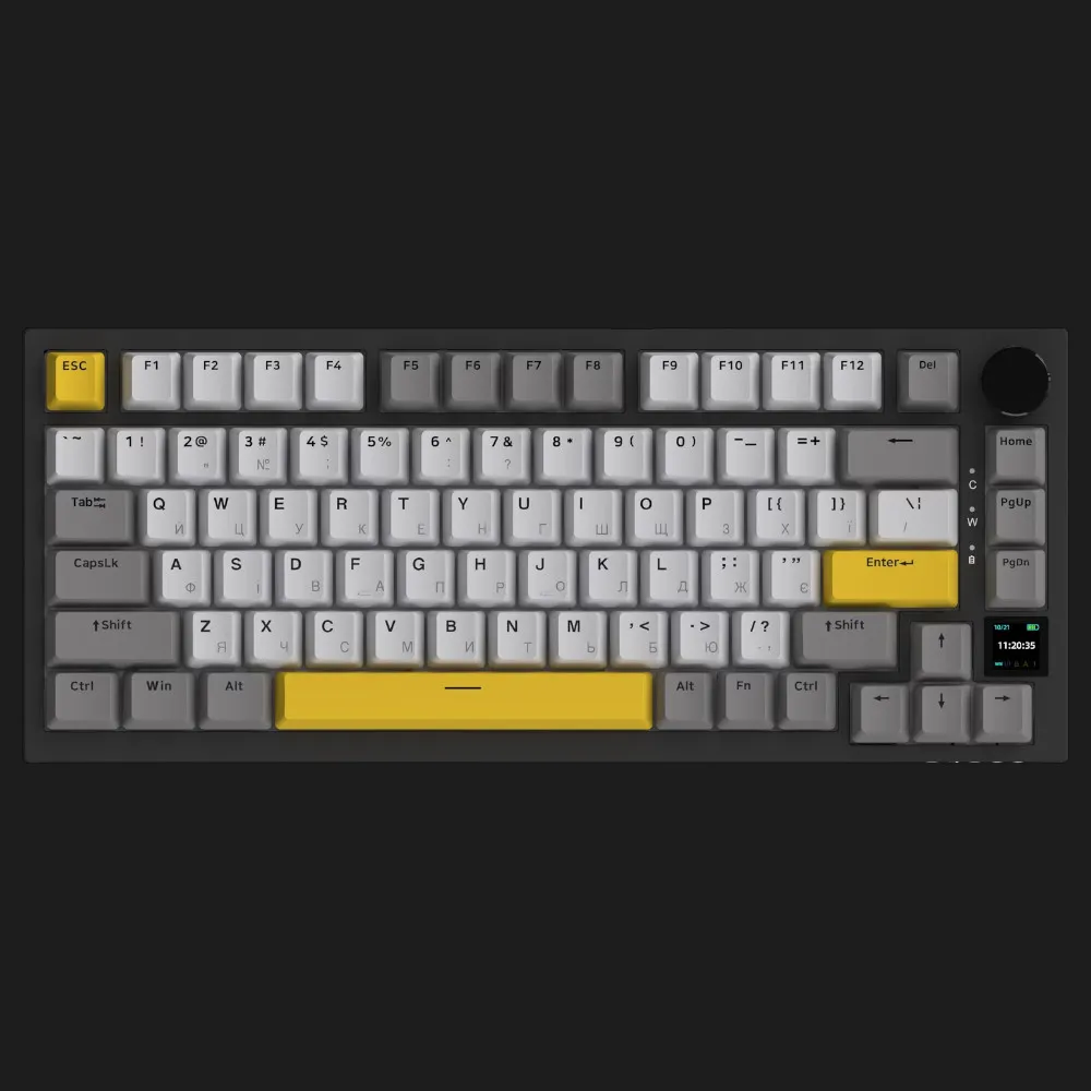 Клавиатура игровая Ajazz AK820 PRO Flying Fish Switches, Black