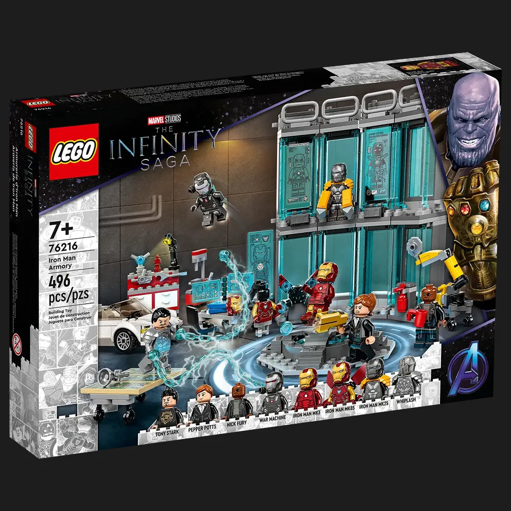 Конструктор LEGO Marvel Броня Железного Человека