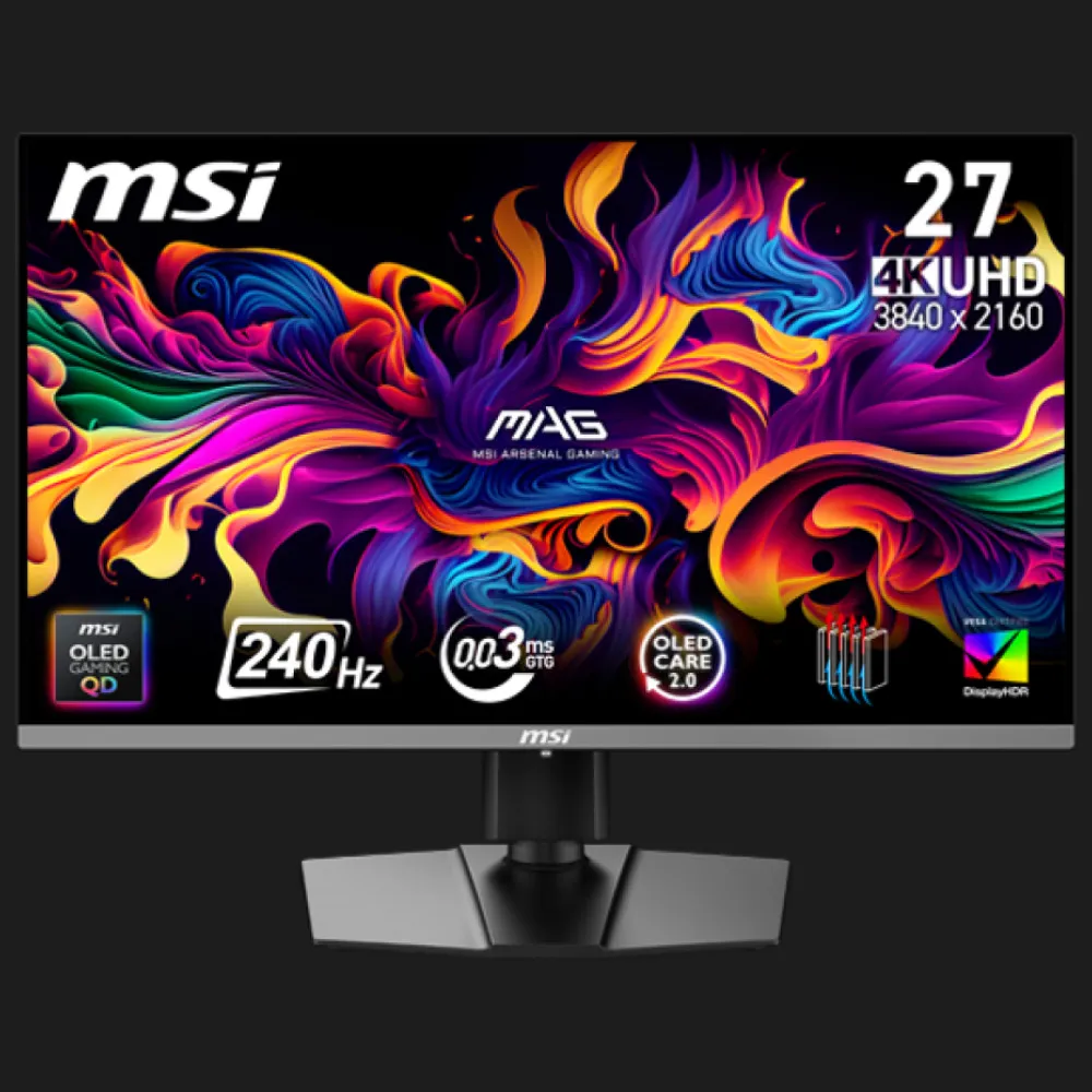 Монитор MSI 26.5" MAG 272UP QD-OLED X24 240Hz