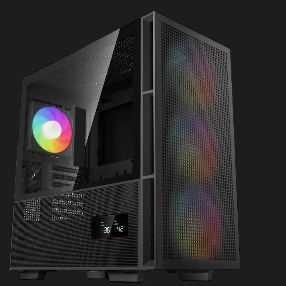 Корпус DeepCool CH560 Digital, Black