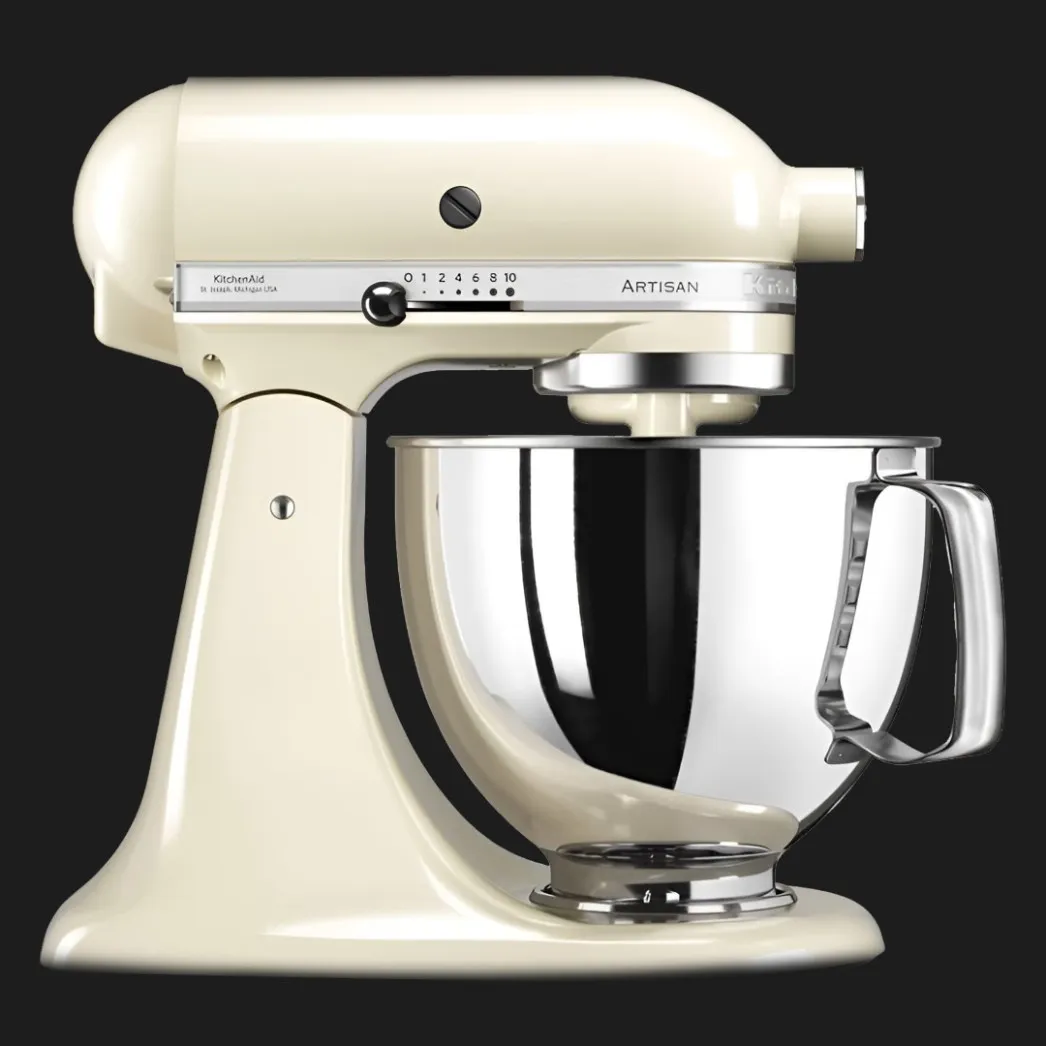 Планетарный миксер KitchenAid Artisan 4,8 л с откидным блоком, Cream