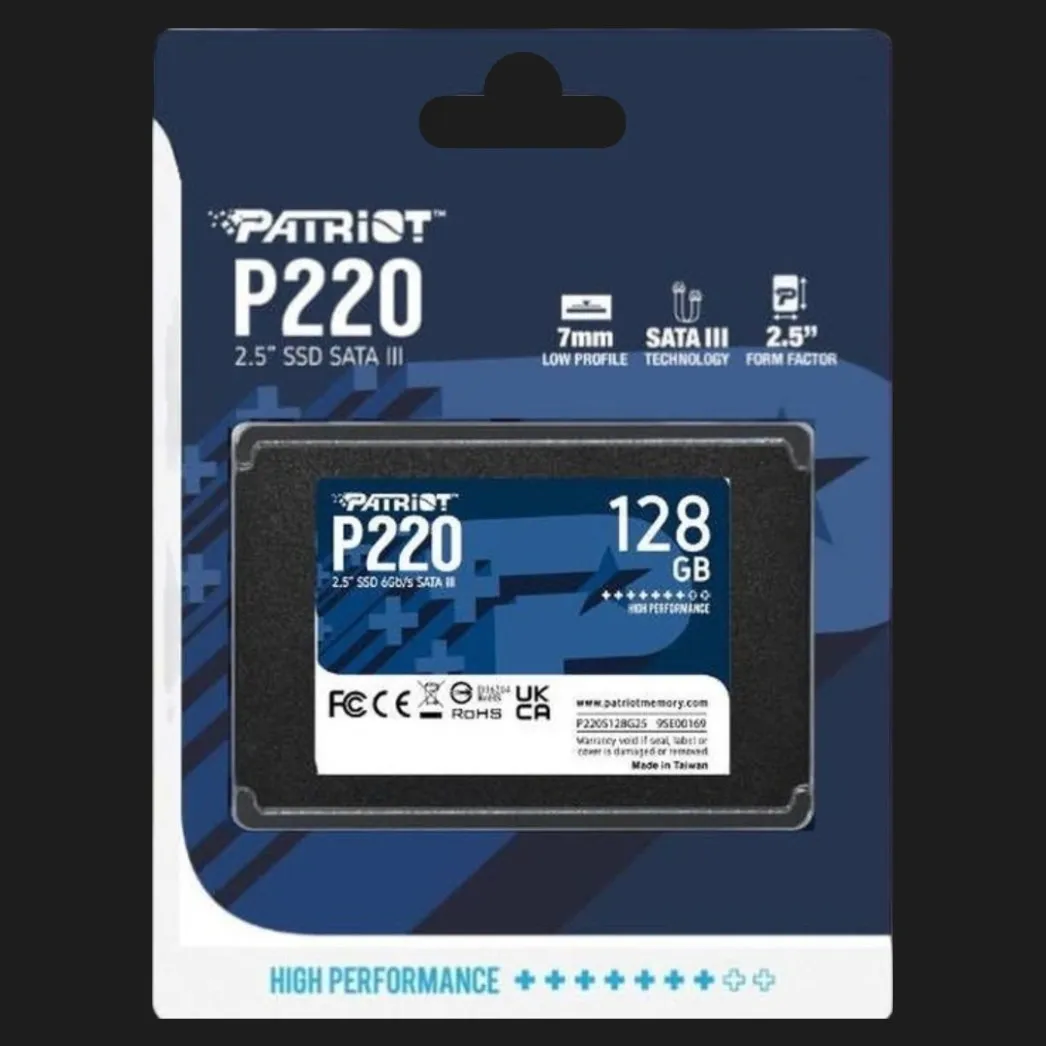 Накопитель SSD Patriot P220 SATA