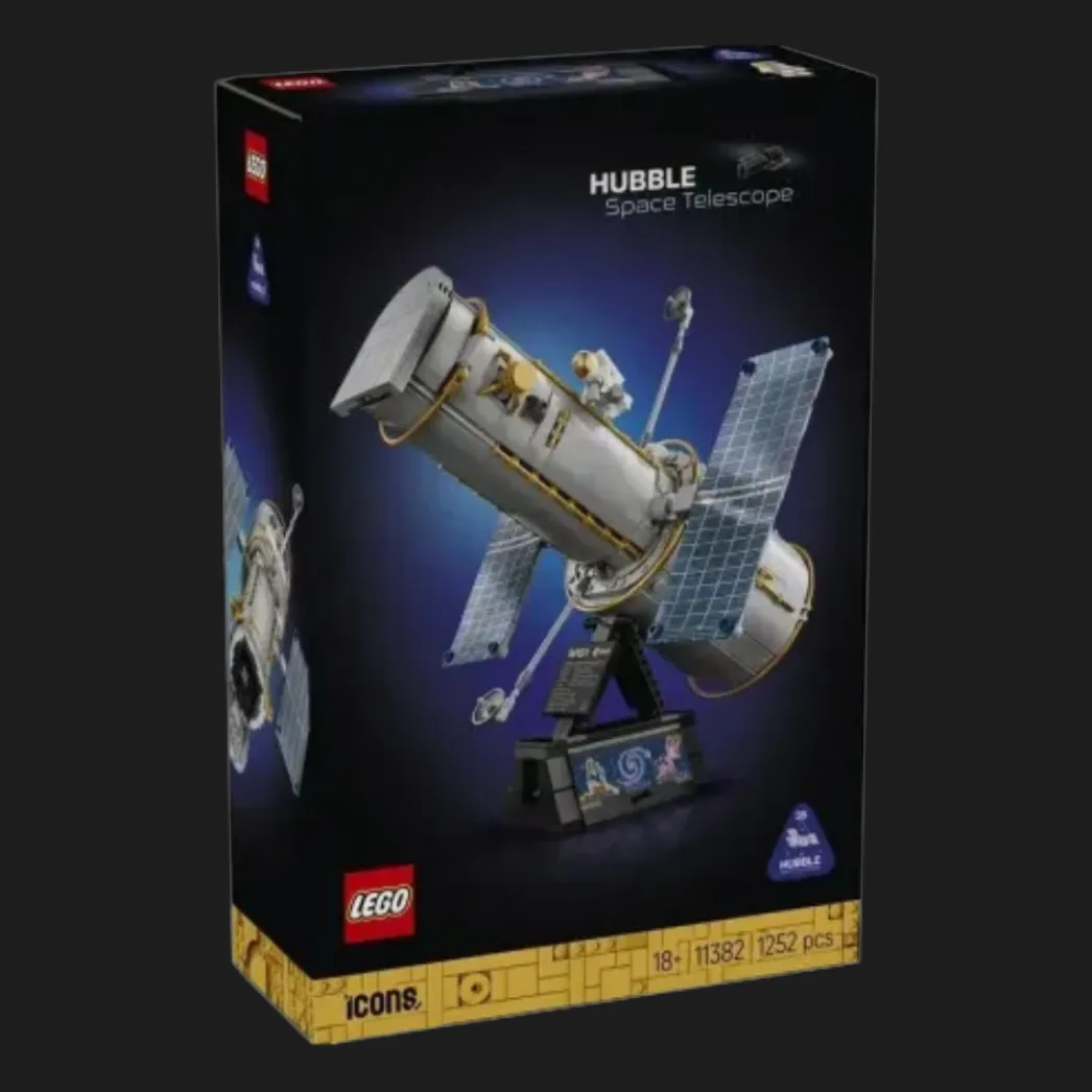 Конструктор LEGO Icons Космический телескоп Габбл Набор научного декора