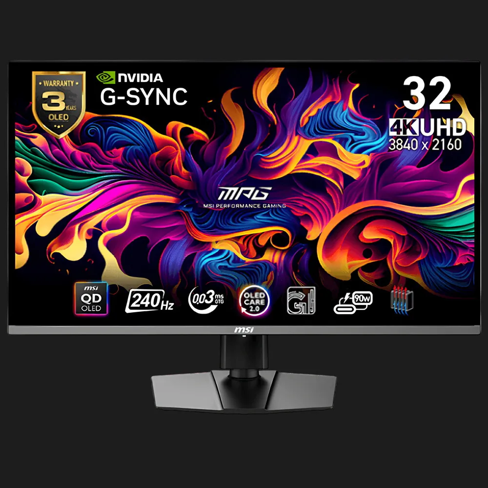 Монитор MSI 31.5" MPG 321URX QD-OLED 240Hz