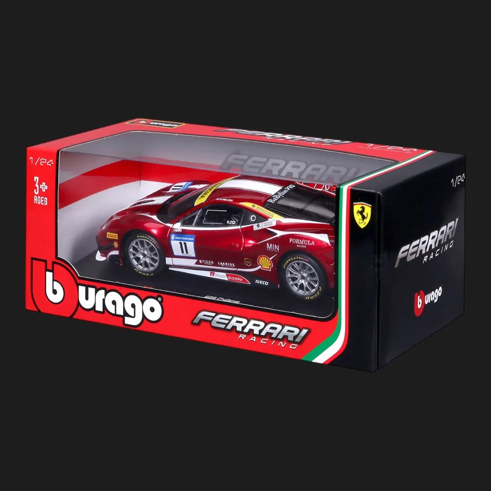 Автомодель Bburago — Ferrari 488 Challenge (1:24)