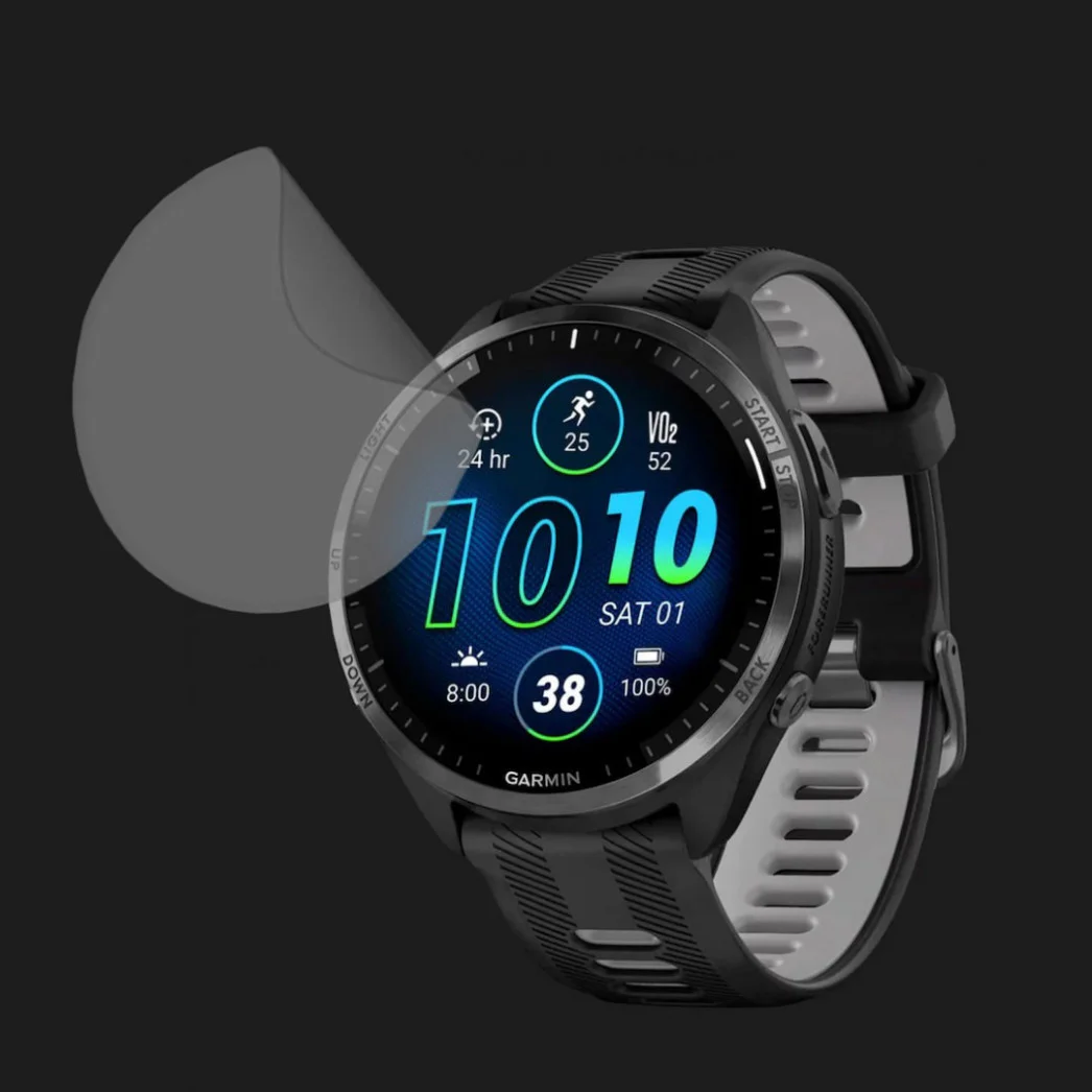Защитная пленка Hydrogel Pro для Garmin Forerunner 965 (Glossy Clear)
