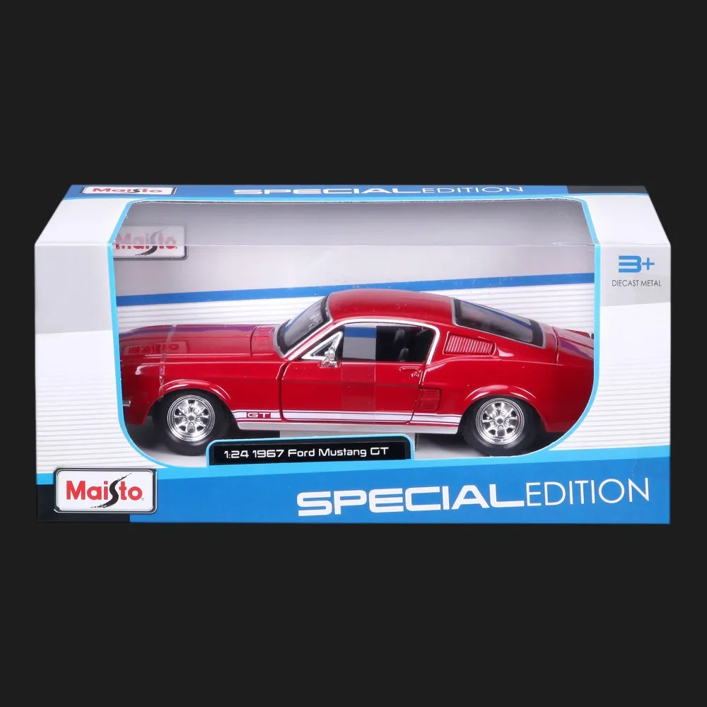 Автомодель Maisto 1967 Ford Mustang GT, 1:24