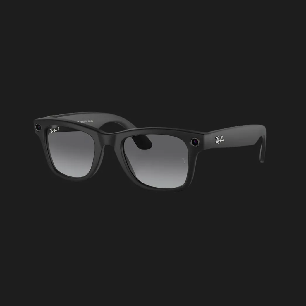 Смарт-очки Ray-Ban Meta Wayfarer (Gen 2) (Matte Black/Gradient Graphite) (RW4012 601ST3 50-22) (M)