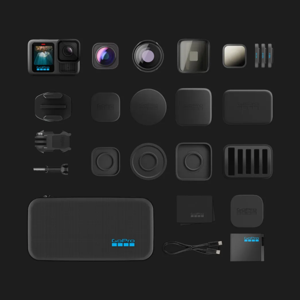 Экшн-камера GoPro Hero 13 Black + HB-Series Lens Collection