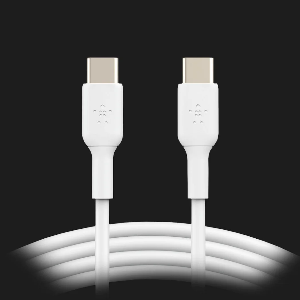 Кабель Belkin USB-C — USB-C PVC 1m, White