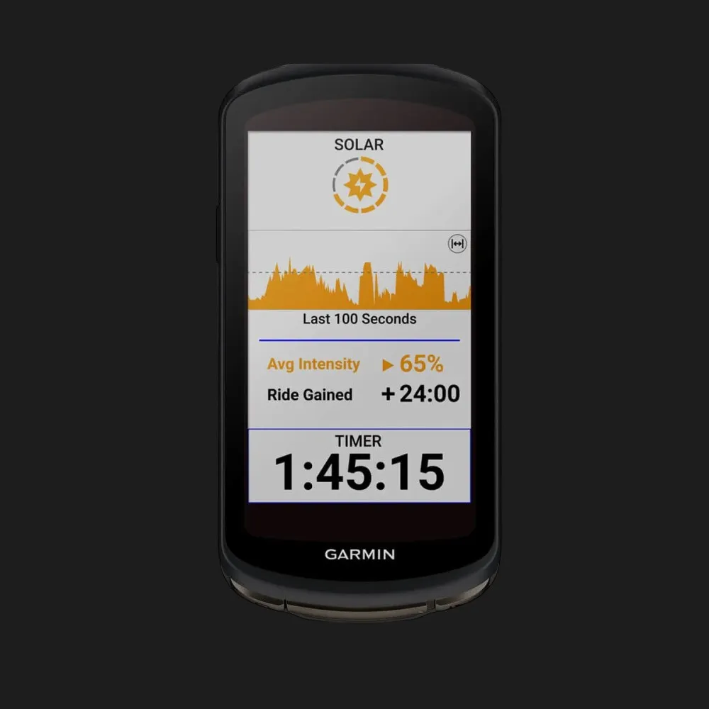 Велокомпьютер Garmin Edge 1040 Solar