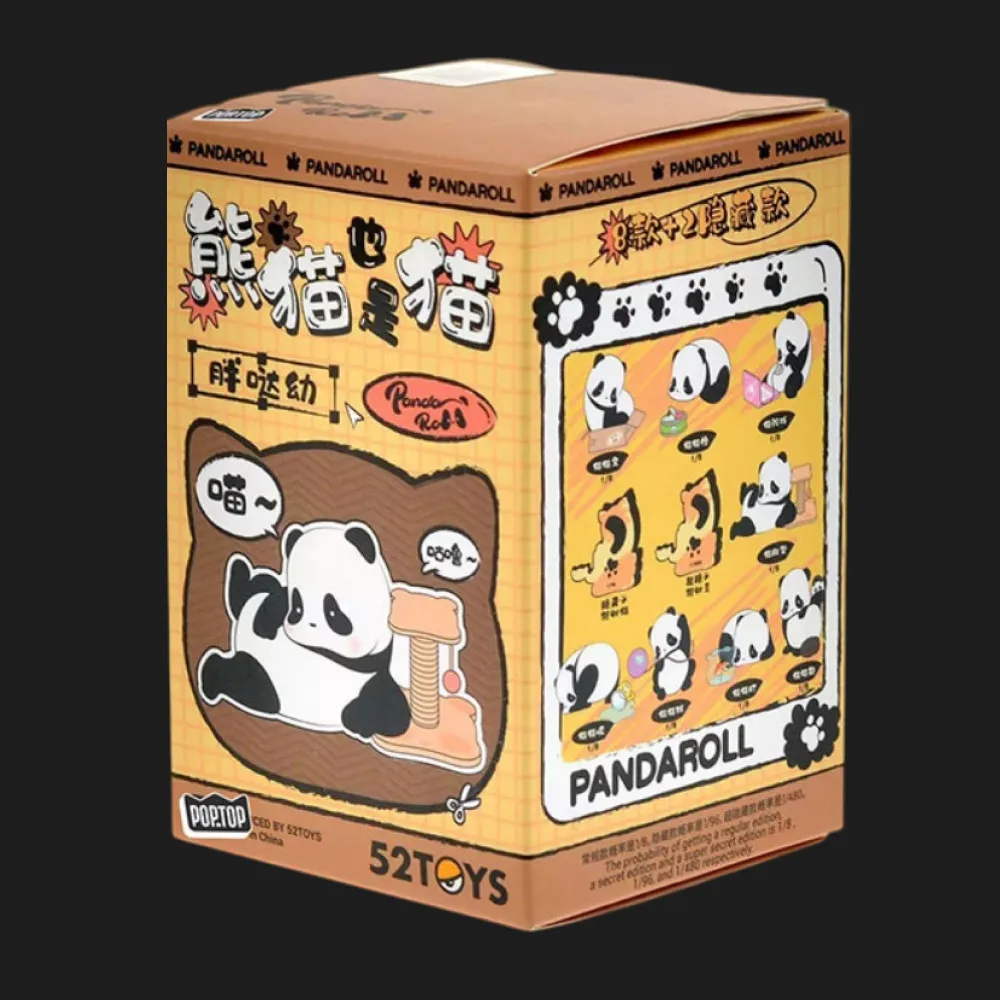 Коллекционная фигурка Pop Top 52Toys серии Panda Roll — Мял панды