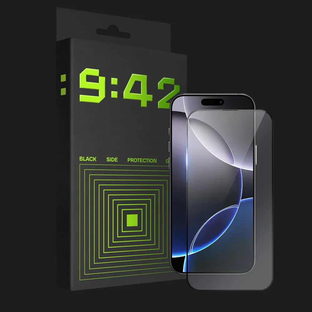 Защитное стекло 9:42 BlackSide для iPhone 16 Pro Max