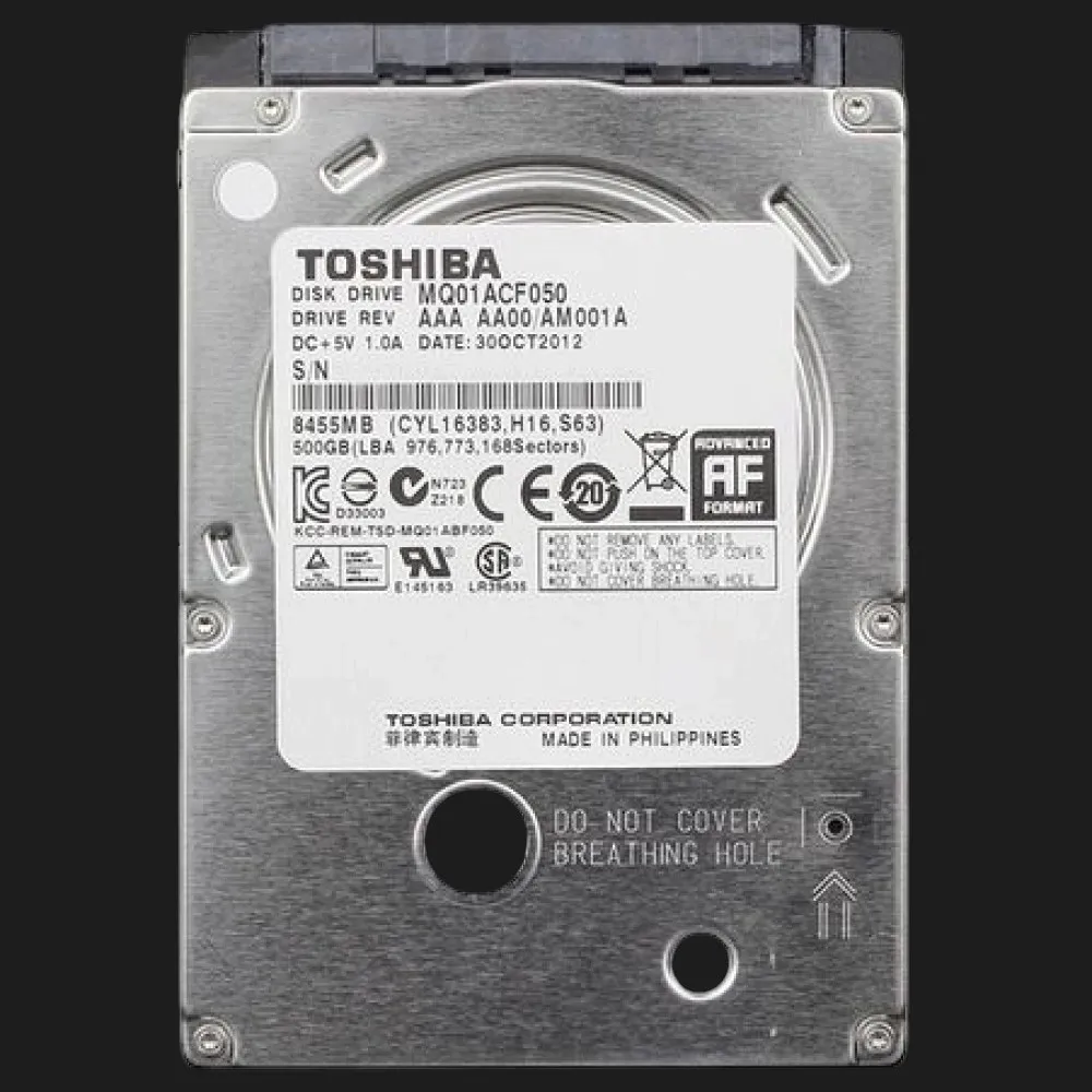 Жесткий диск Toshiba 2.5" 16MB 7200rpm