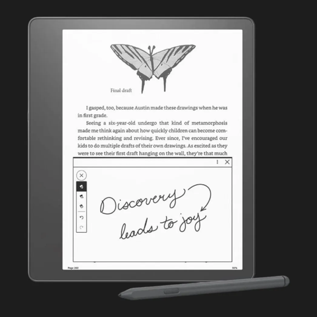 Электронная книга с подсветкой Amazon Kindle Scribe Premium Pen, Black