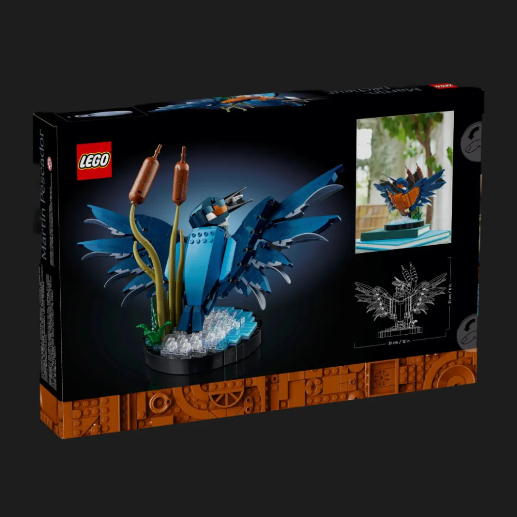 Конструктор LEGO Icons Птица рыбалка
