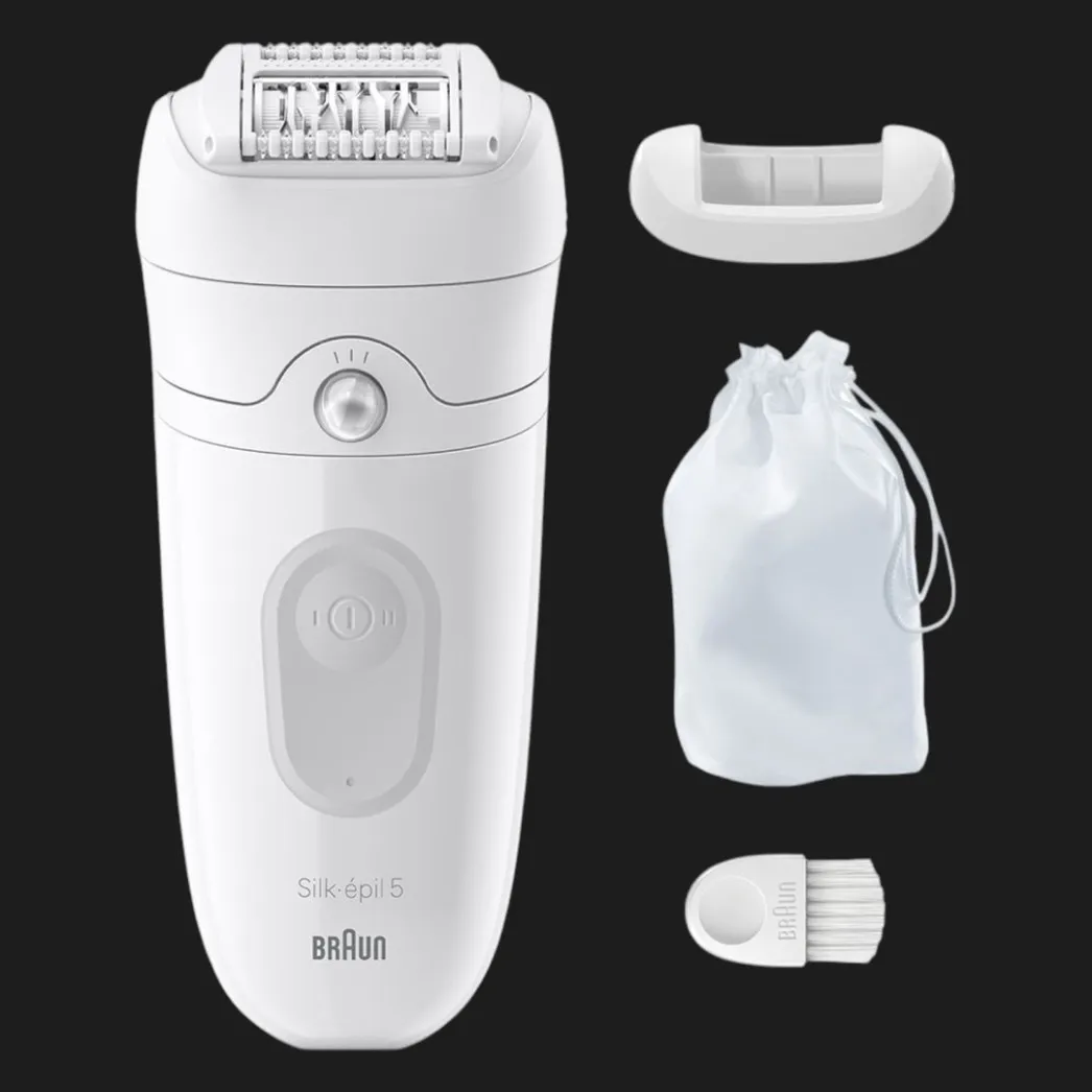 Эпилятор Braun Silk-epil 5 Wet&Dry, White