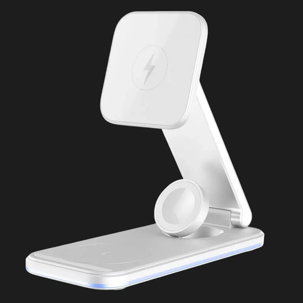 Беспроводная зарядка Proove Energy Fold 3 in 1, White