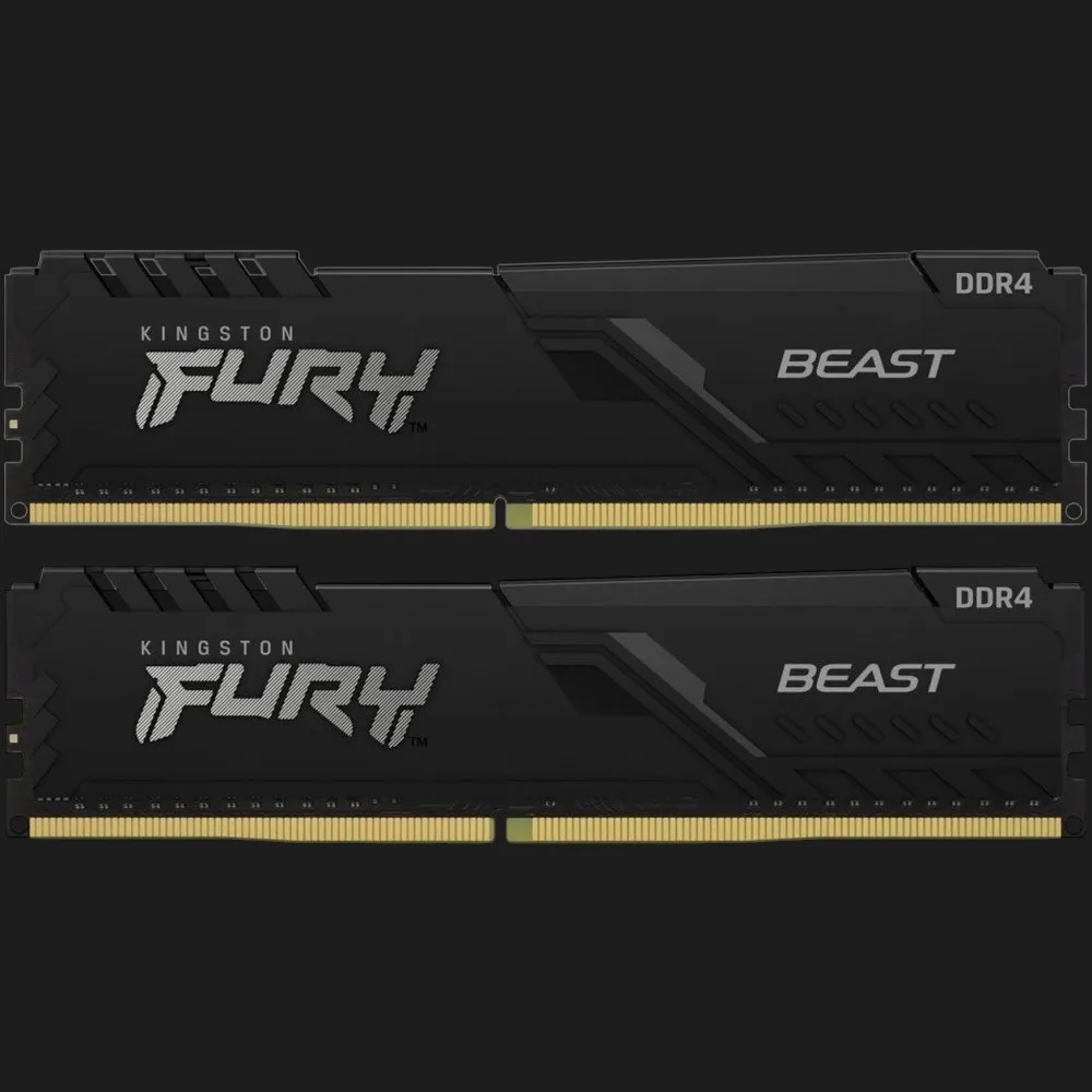 Оперативная память Kingston Fury Beast DDR4 2x16GB 3200MHz