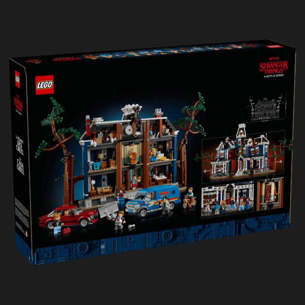 Конструктор LEGO Icons Очень странные дела Дом Крыльев