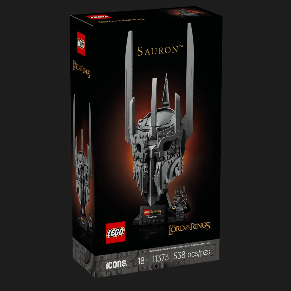 Конструктор LEGO Icons Властелин колец: шлем Саурона