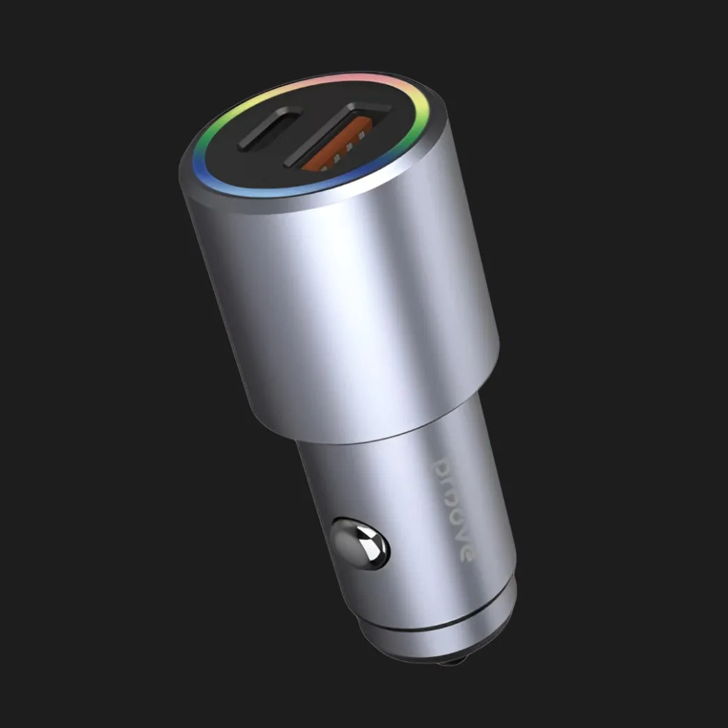 Автомобильное зарядное устройство Proove Double Energy Plus 53W (USB + Type-C)