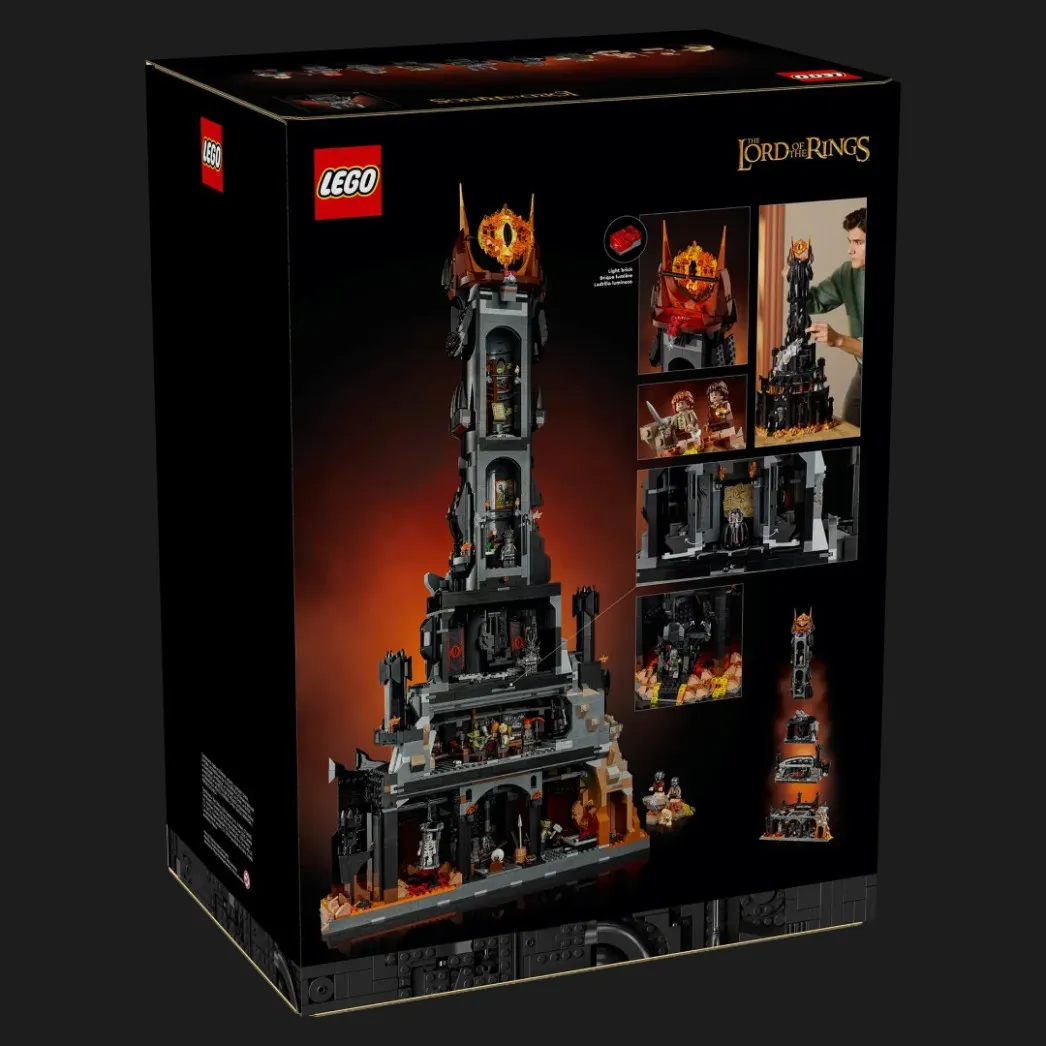 Конструктор LEGO Icons Обладатель колец: Барад-дур