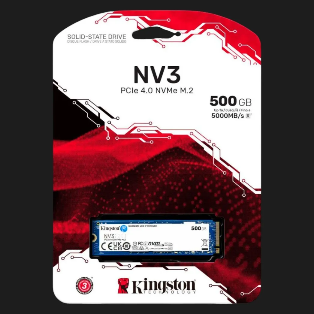 Накопитель SSD Kingston NV3 NVMe PCIe 4.0