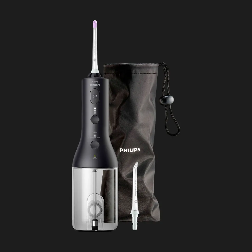 Ирригатор Philips Sonicare Cordless Power Flosser 3000, Black