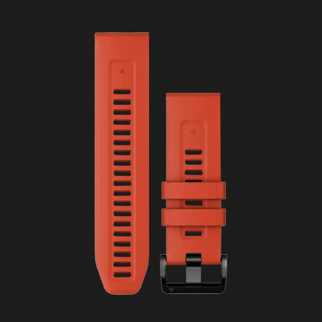 Ремешок Garmin 26mm QuickFit Flame Red Silicone Band