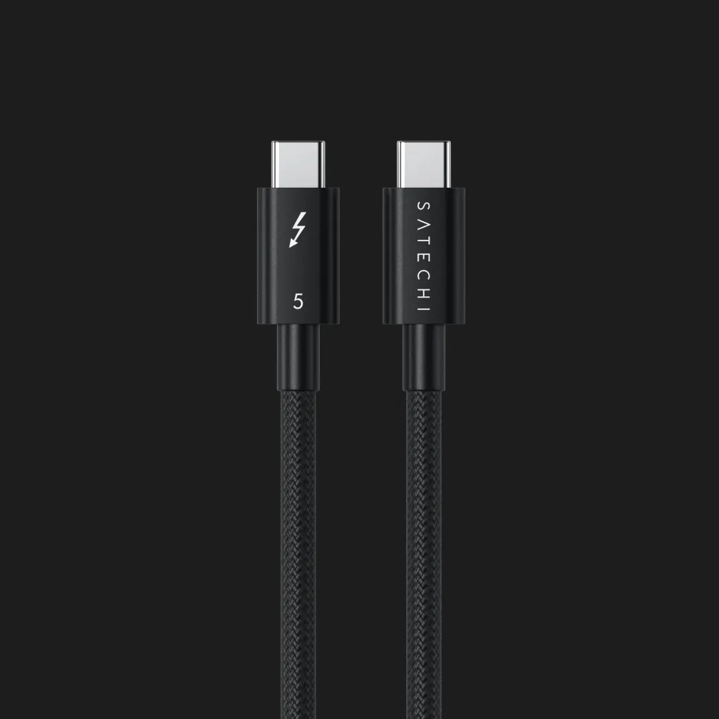 Кабель Satechi Thunderbolt 5 Pro 240W (Black) (1 м)
