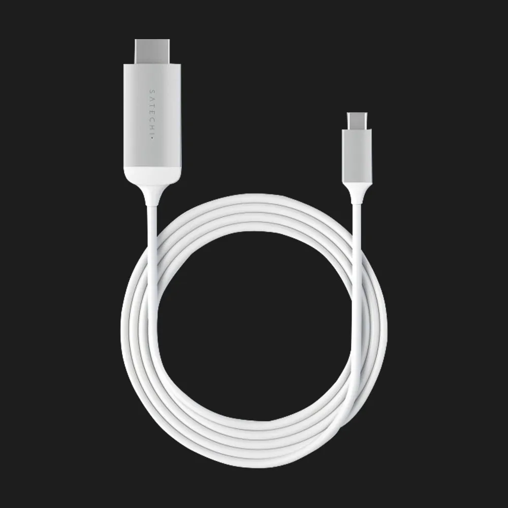 Satechi Type-C to 4K HDMI Cable Silver (ST-CHDMIS)