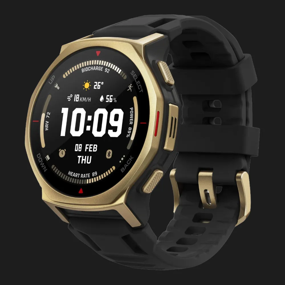 Amazfit T-Rex 3 Pro, (Black/Gold)